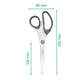 Schaar Leitz WOW 205mm titanium rood
