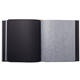 Fotoalbum Exacompta 29x32cm 60 zwarte pagina's Néo Déco wit