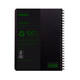 Notitieboek Rhodia Greenbook A5 lijn 6-gaats 180 pagina's 90gr zwart