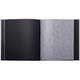 Fotoalbum Exacompta 29x32cm 60 zwarte pagina's Néo Déco zwart