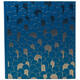 Fotoalbum Exacompta 29x32cm 60 zwarte pagina's Néo Déco blauw