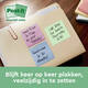 Memoblok 3M Post-it 622 RSS3COL 47.6x47.6mm assorti kleur 3 stuks