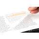 Memoblok Post-it 3M 73x73mm Transparant