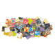 Hobbypapier Décopatch 3x3cm set à 11.000 stuks assorti