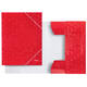 Elastomap Leitz WOW A4 3 kleppen rood