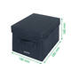 Opbergdoos Leitz gestoffeerd met deksel 190x160x285mm grijs 2 st