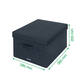 Opbergdoos Leitz gestoffeerd met deksel 285x203x380mm grijs 2 st