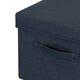 Opbergdoos Leitz gestoffeerd met deksel 285x203x380mm grijs 2 st