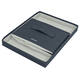 Opbergdoos Leitz gestoffeerd met deksel 285x203x380mm grijs 2 st