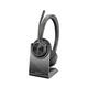 Headset HP POLY Voyager 4320-M met BT700 dongle en oplaadstatief