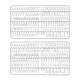 Letter set IEZZY voor letterbord 2x150 wit