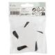 Canvas Nassau fine art ster en bloem 7,5cm magnetisch 4 stuks