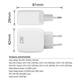 Oplader ACT 20w 2-poorts usb a+c wit