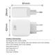 Oplader ACT 35w 1-poort usb c wit