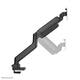 Monitorarm Neomounts NEXT Core single 17-49" curved zwart