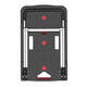 Transportkar Pavo platform trolley inklapbaar 137kg zwart