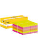 Memoblok 3M Post-it 654-COL 76x76mm kleur ass voordeelpak