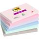 Memoblok 3M Post-it 655-6SS Super Sticky 76x127mm SOUL 6 stuks
