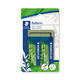 Gum Staedtler Eco 52680 65x23x10mm olijfgroen blister à 2 stuks