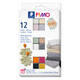 Klei Fimo effect colour pak à 12 Boho kleuren