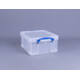 Opbergbox Really Useful 21 liter 450x350x200mm transparant wit