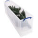 Opbergbox Really Useful 77 liter 1201x270x355mm transparant wit