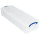 Opbergbox Really Useful 22 liter 800x255x155mm transparant wit