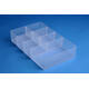 Vakkenverdeler Really Useful 9 liter 7 vakken 345x215x70mm transparant