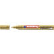 Paintmarker edding 750 op oliebasis 2-4mm creatief goud