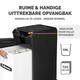 Papiervernietiger Fellowes Automax 450C snippers 4x38mm zwart