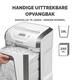 Papiervernietiger Fellowes Powershred 15C snippers 4x40mm wit