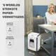 Papiervernietiger Fellowes Powershred 15C snippers 4x40mm wit