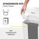 Papiervernietiger Fellowes Powershred LX25 snippers 4x37mm wit