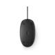 Muis HP 125 bedraad zwart