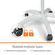 Flipover Nobo Premium Plus mobiel staal