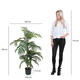 Kunstplant Mica Areca palm in plastic pot 150x100cm