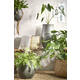 Plantenmand Mica Avalon zeegras rond 26x26cm lichtbruin