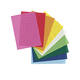 Borduurkaarten Folia 17.5 x x24.5cm 300gr 10 vel assorti