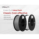 3D Filament Creality PLA 1.75mm wit + grijs 1kg