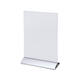 Menukaarthouder IEZZY staand A4 aluminium voet