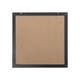 Letterbord IEZZY 30x30cm zwart hout