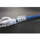 Labeltape Dymo XTL kabelwikkel 21mm zwart op wit