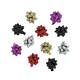 Rozetten Haza 50mm glitter assorti