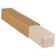 Vierkante koker IEZZY 750x126x126mm bruin deksel
