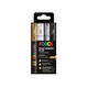 Paintmarker Uni POSCA PC1MC extra fijn assorti set à 4 stuks