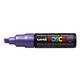 Paintmarker Uni POSCA PC8K breed schuin metallic paars