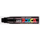 Paintmarker Uni POSCA PC17K extra breed rechthoek zwart