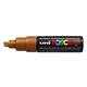 Paintmarker Uni POSCA PC8K breed schuin brons