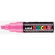 Paintmarker Uni POSCA PC8K breed schuin roze