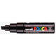 Paintmarker Uni POSCA PC8K breed schuin zwart